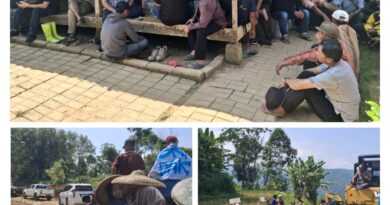 Warga dan Tokoh Cikamunding Meminta Polri Ungkap Dalang Aksi Sabotase Akses Jalan Proyek PLTMH Cikamunding