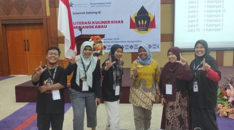 TBM Olalaa Ikuti Pelatihan Literasi Kuliner Khas Minangkabau di Perpustakaan Proklamator Bung Hatta Bukittinggi IMG 20251030 WA0032
